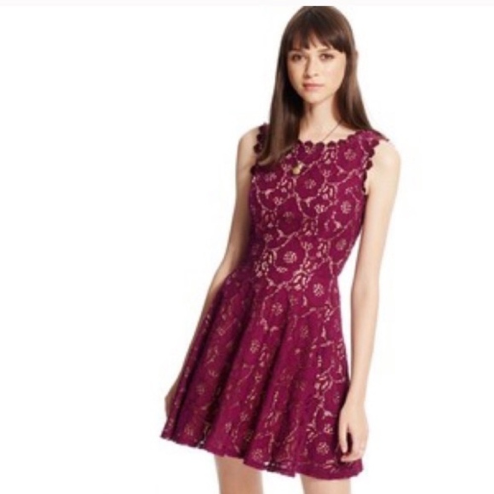 City Studio Fit and Flare Dress